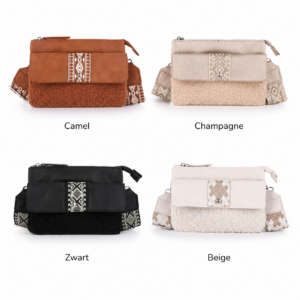 Trendy Teddy Crossbody Tas