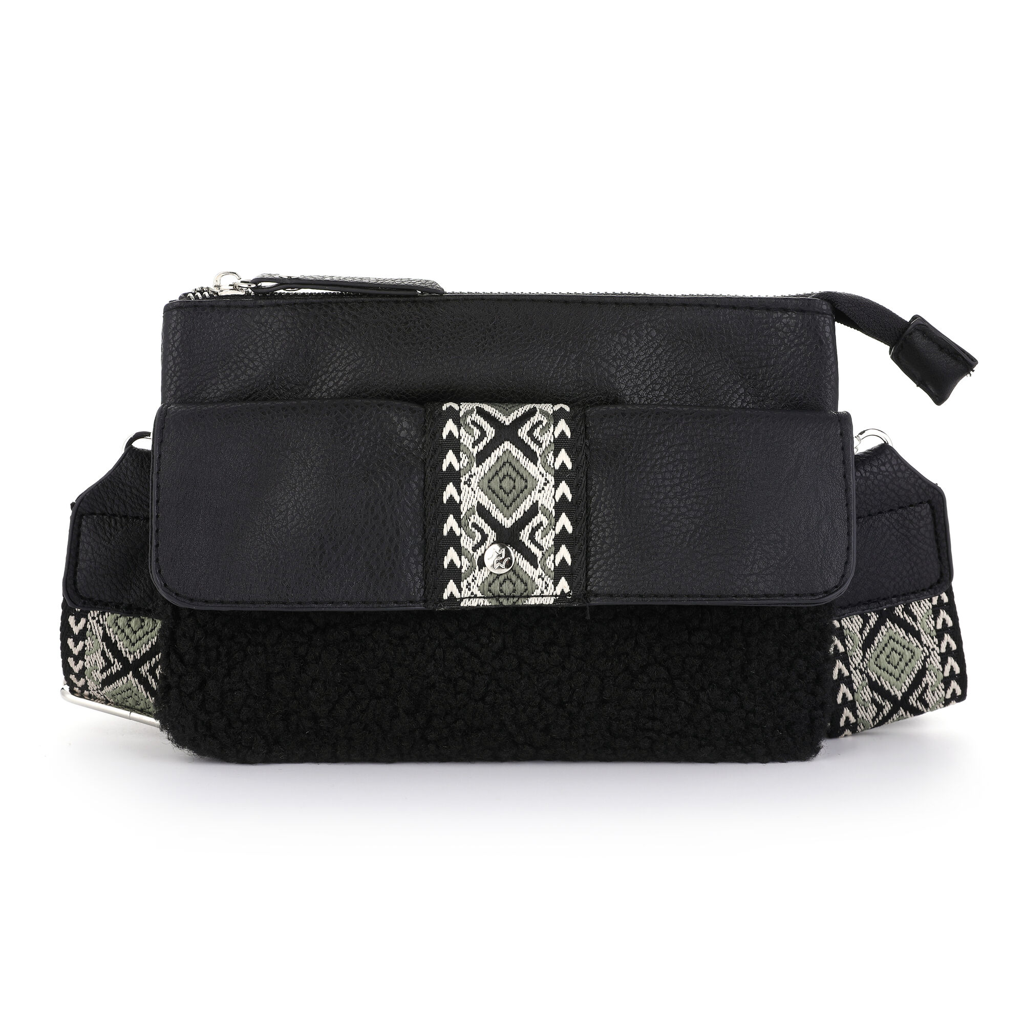 Trendy Teddy Crossbody Tas - Afbeelding 10