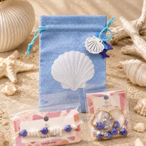 Ocean Treasures Sieradenset, Armband en Oorbellen in Geschenkzakje