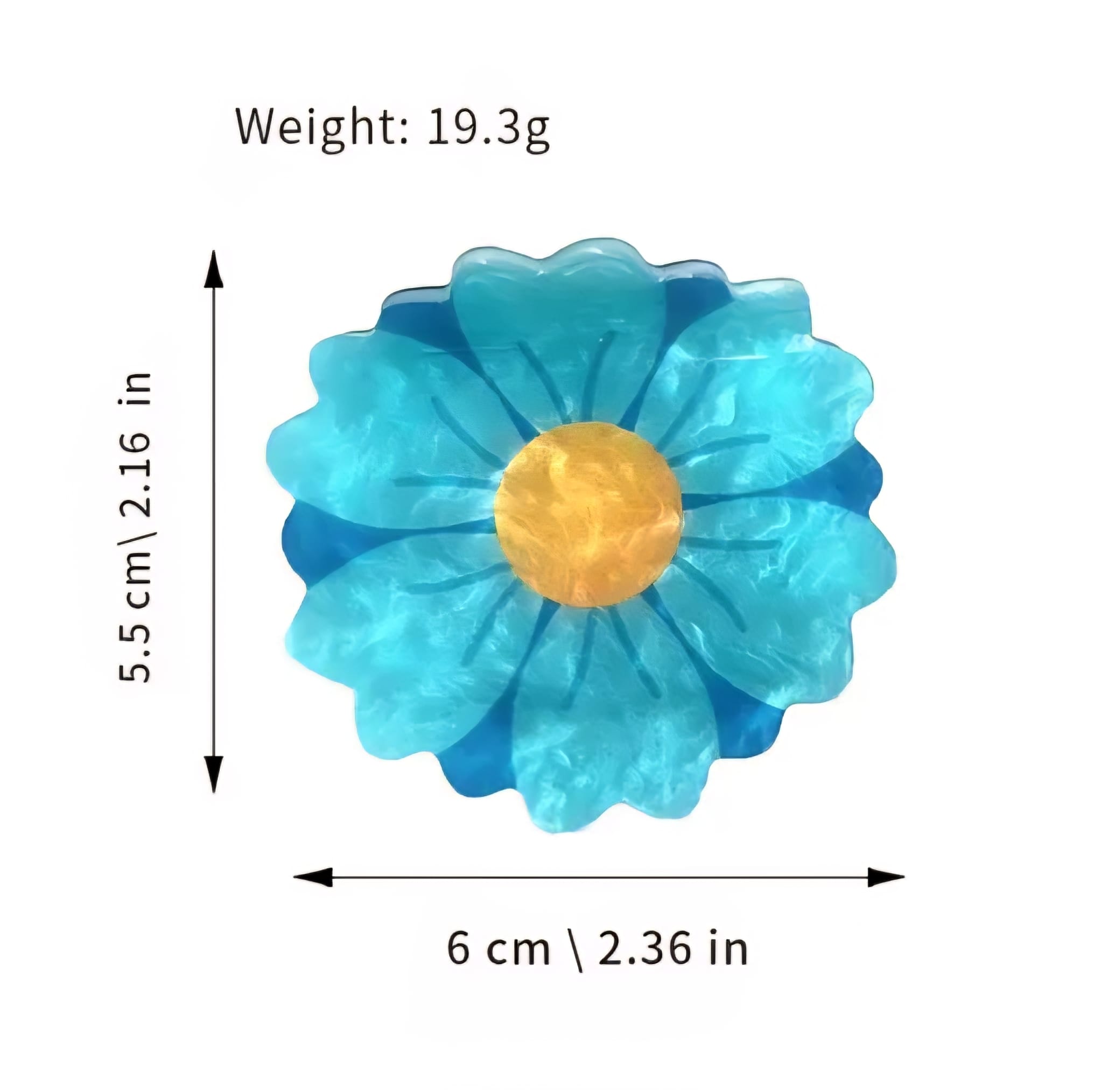 Haarclip Cadeauset met Bloemenetui - Afbeelding 3