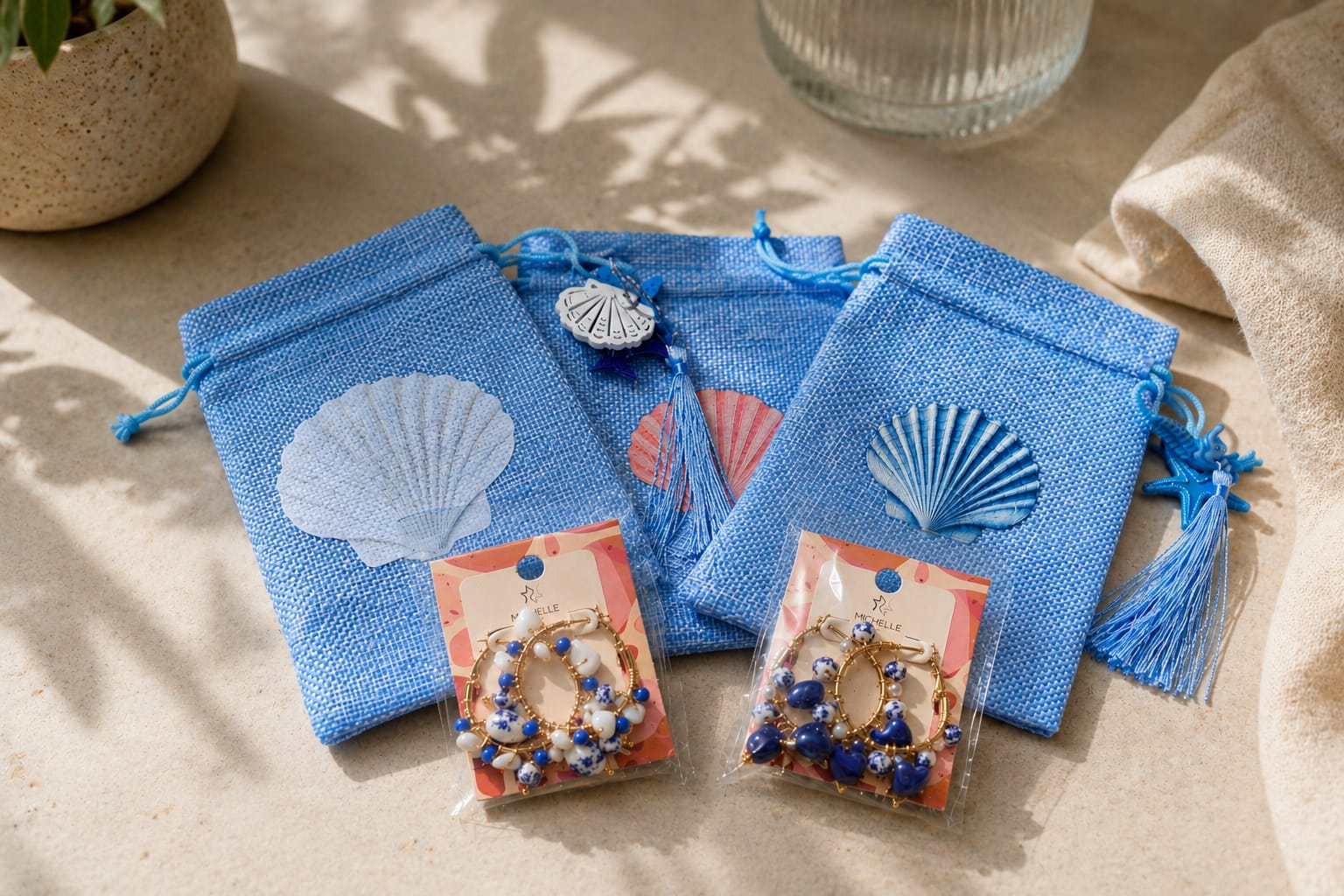 Coastal charm oorbellen