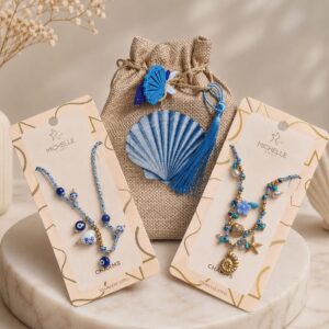 Beach treasures necklaces