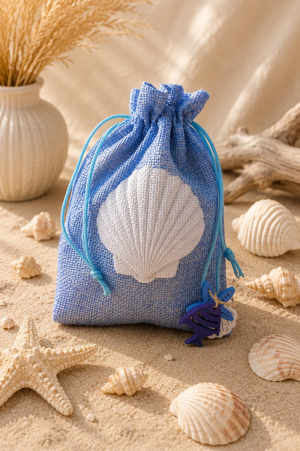 Ocean Treasures Sieradenset, Armband en Oorbellen in Geschenkzakje - Afbeelding 2