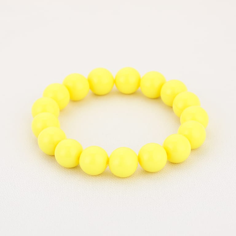 Kleurrijke elastische kralenarmbanden met cadeauzakje - Afbeelding 4