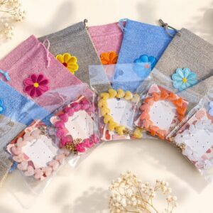 Hartjes armband met cadeauzakje, diverse kleuren