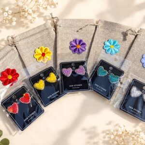 Hartjes Oorbellen in Cadeauzakje