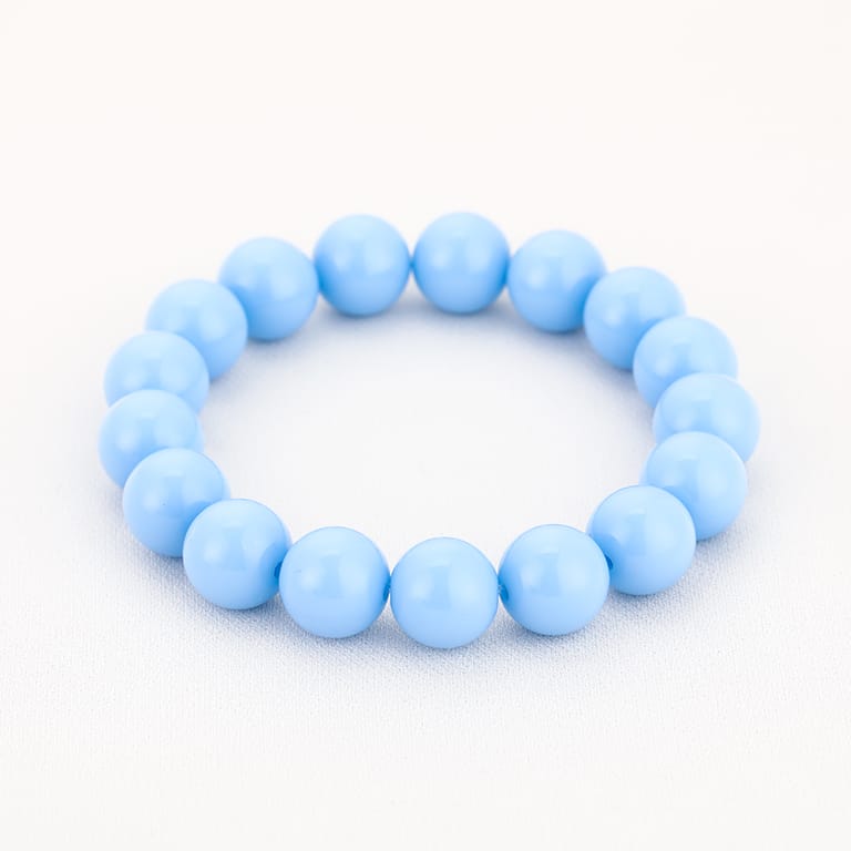 Kleurrijke elastische kralenarmbanden met cadeauzakje - Afbeelding 2
