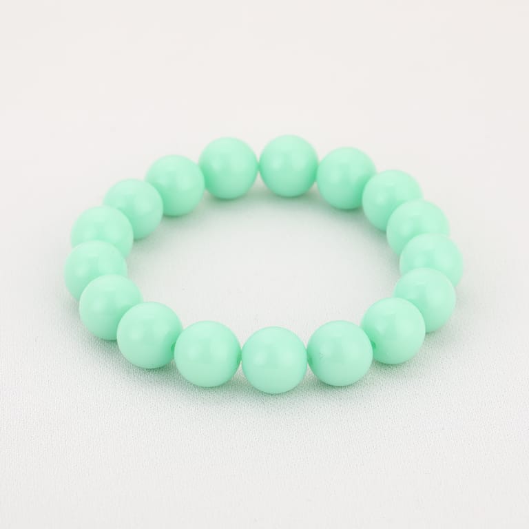 Kleurrijke elastische kralenarmbanden met cadeauzakje - Afbeelding 12