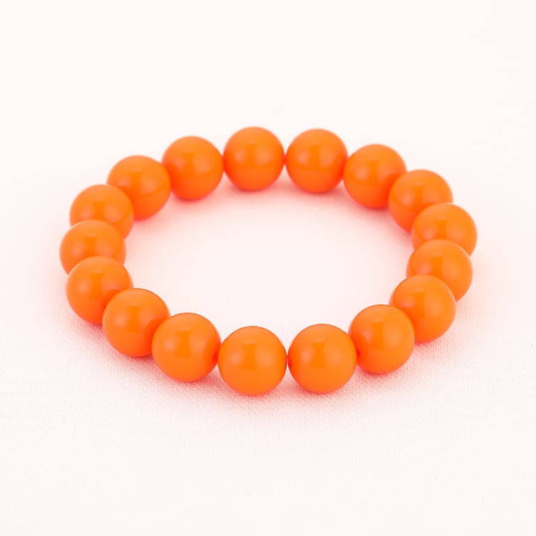 Kleurrijke elastische kralenarmbanden met cadeauzakje - Afbeelding 14