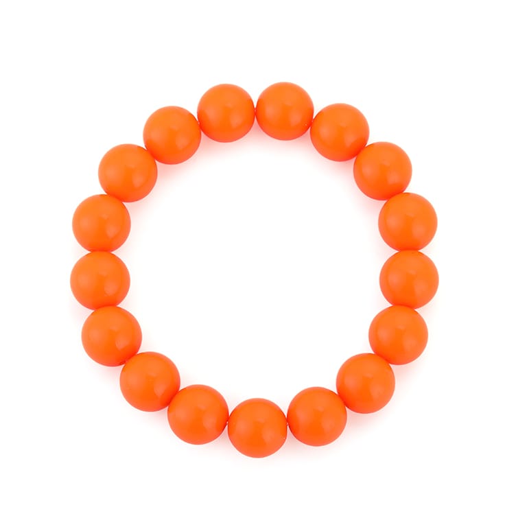 Kleurrijke elastische kralenarmbanden met cadeauzakje - Afbeelding 15
