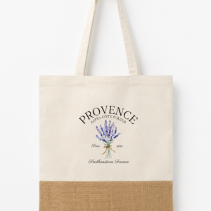 Lavender Provence Tote Bag