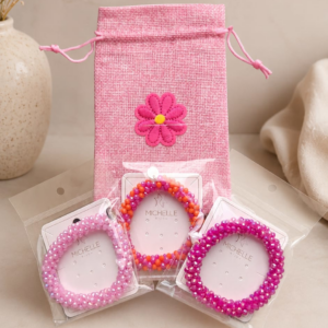 Pink Summer Beads armband