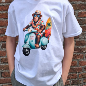 Kids T-shirt Good Vibes Scooter Aap