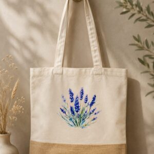 Lavender Breeze Shopper