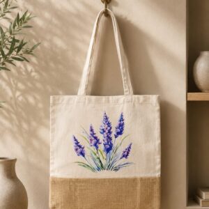 Lavender Escape Shopper