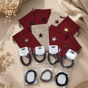 Shimmer Beads – Elastische Kralenarmband in cadeauzakje