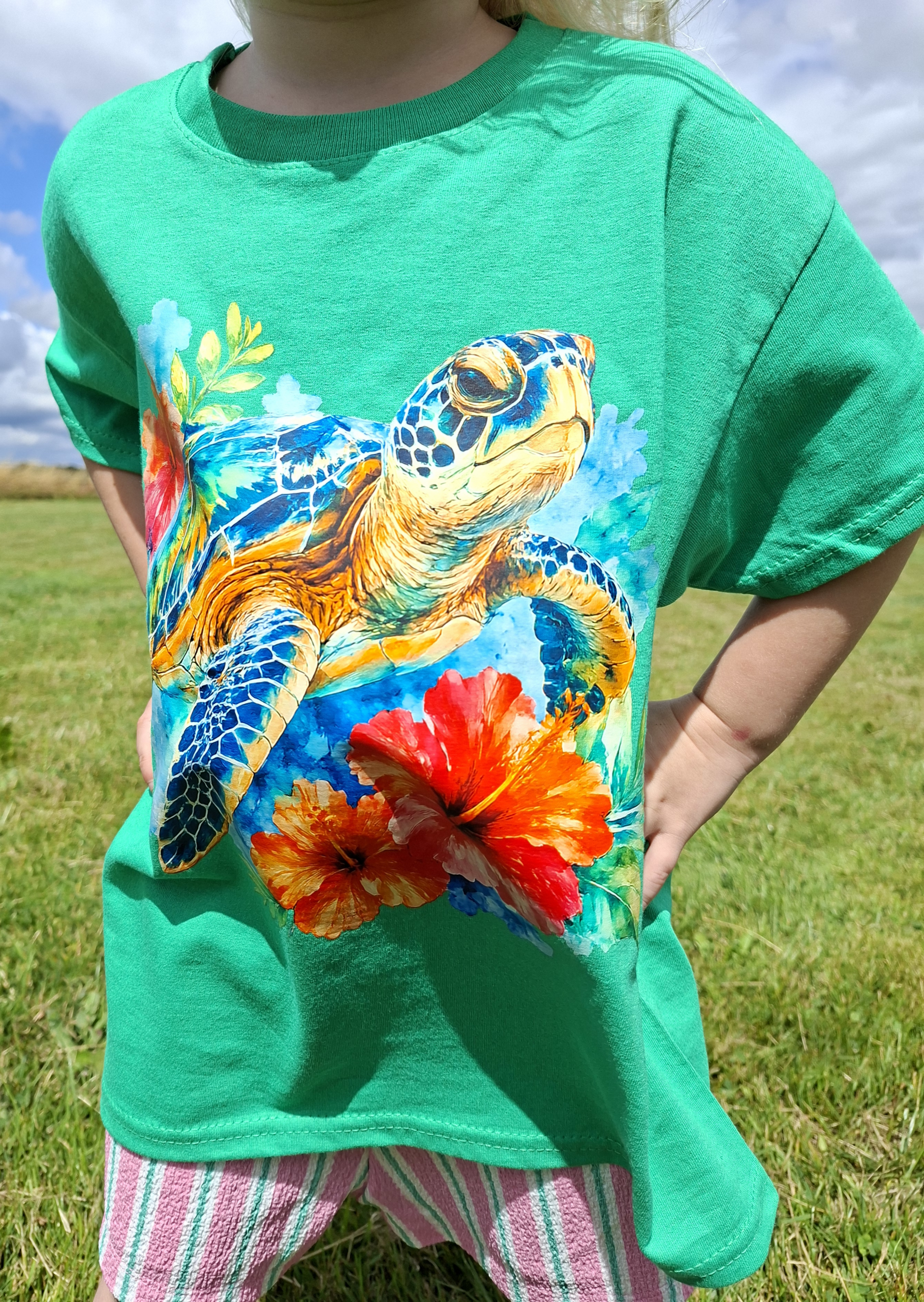 Zeeschildpad Kinder T-shirt