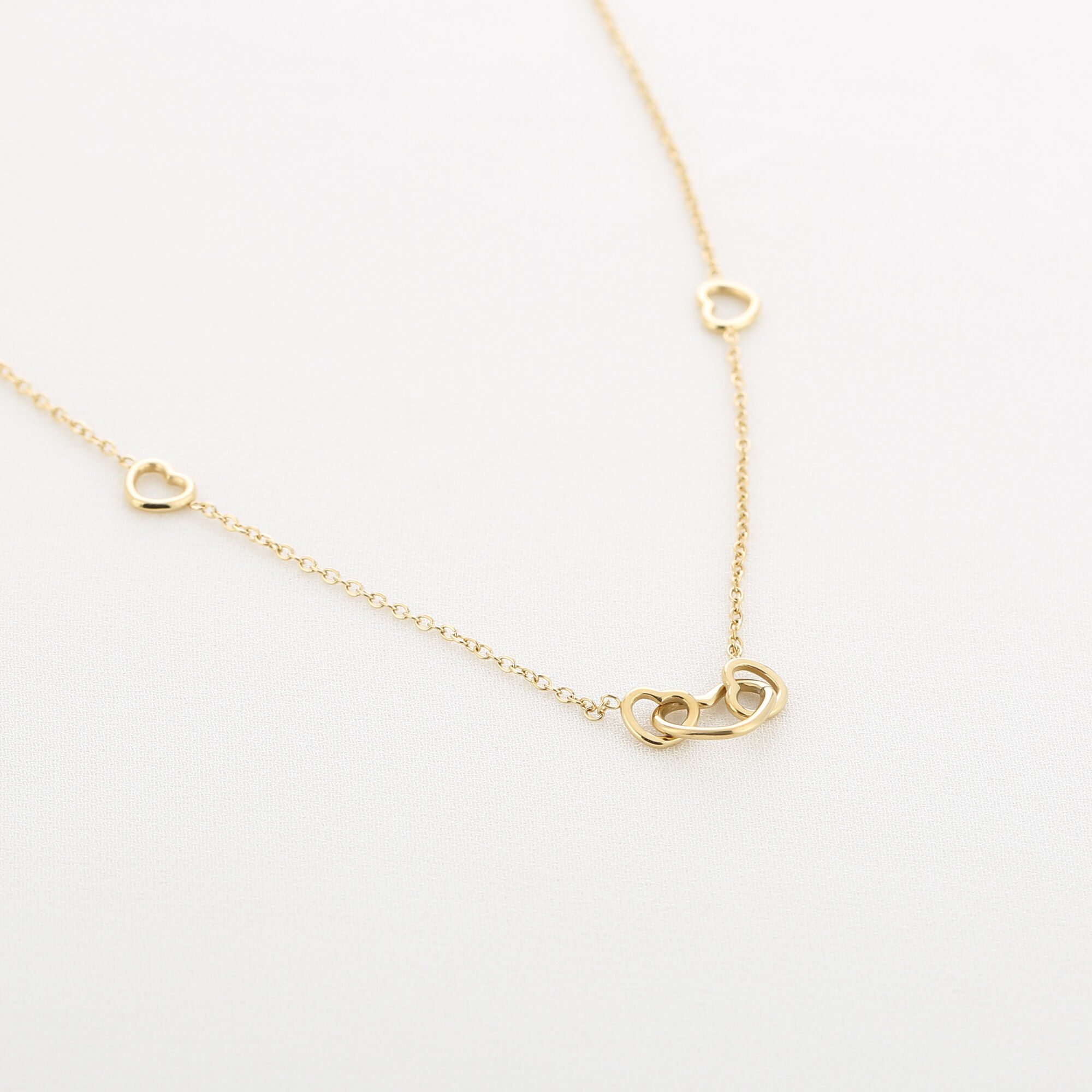 Ketting Verbonden Hartjes - Afbeelding 4