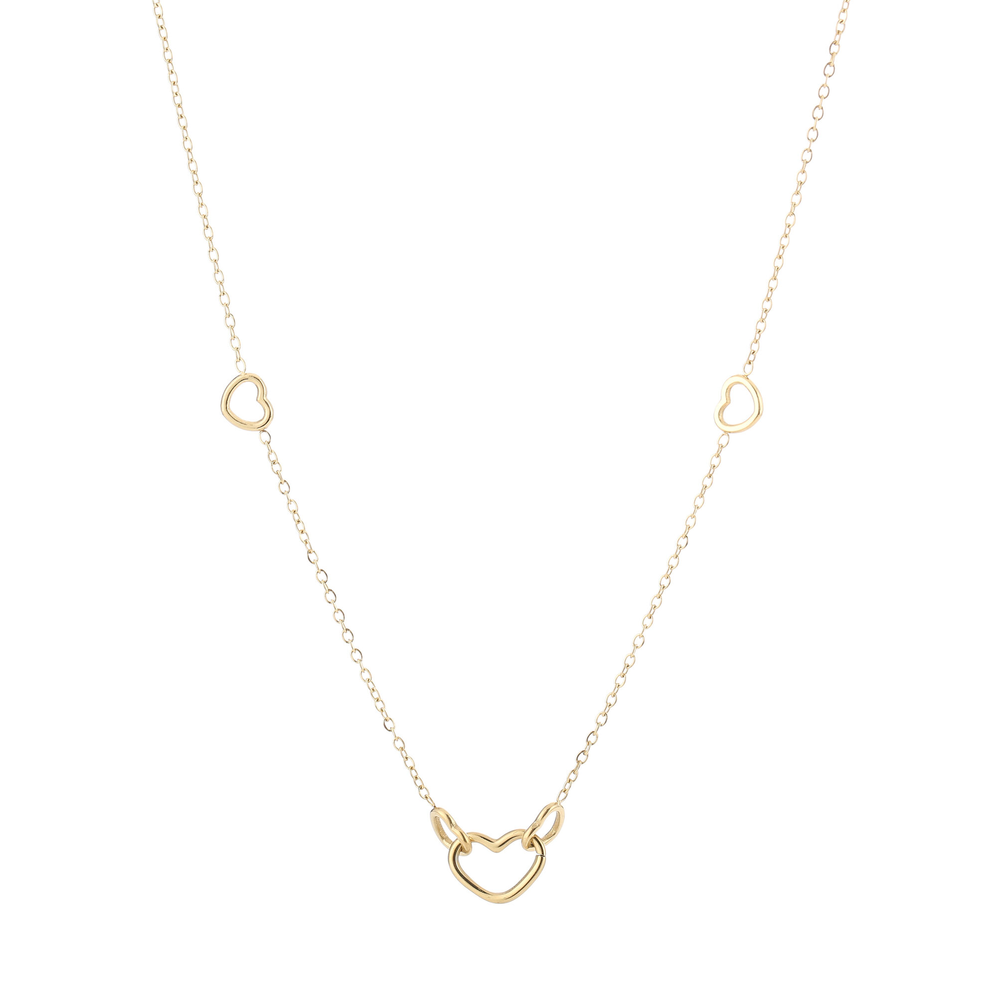 Ketting Verbonden Hartjes - Afbeelding 3