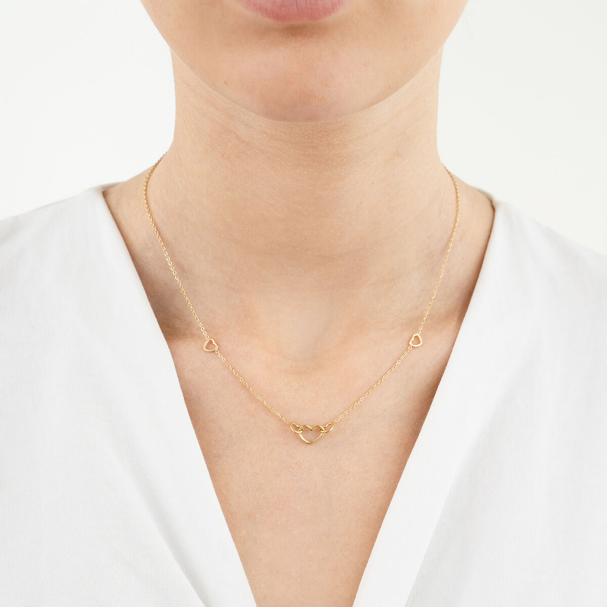 Ketting Verbonden Hartjes - Afbeelding 5