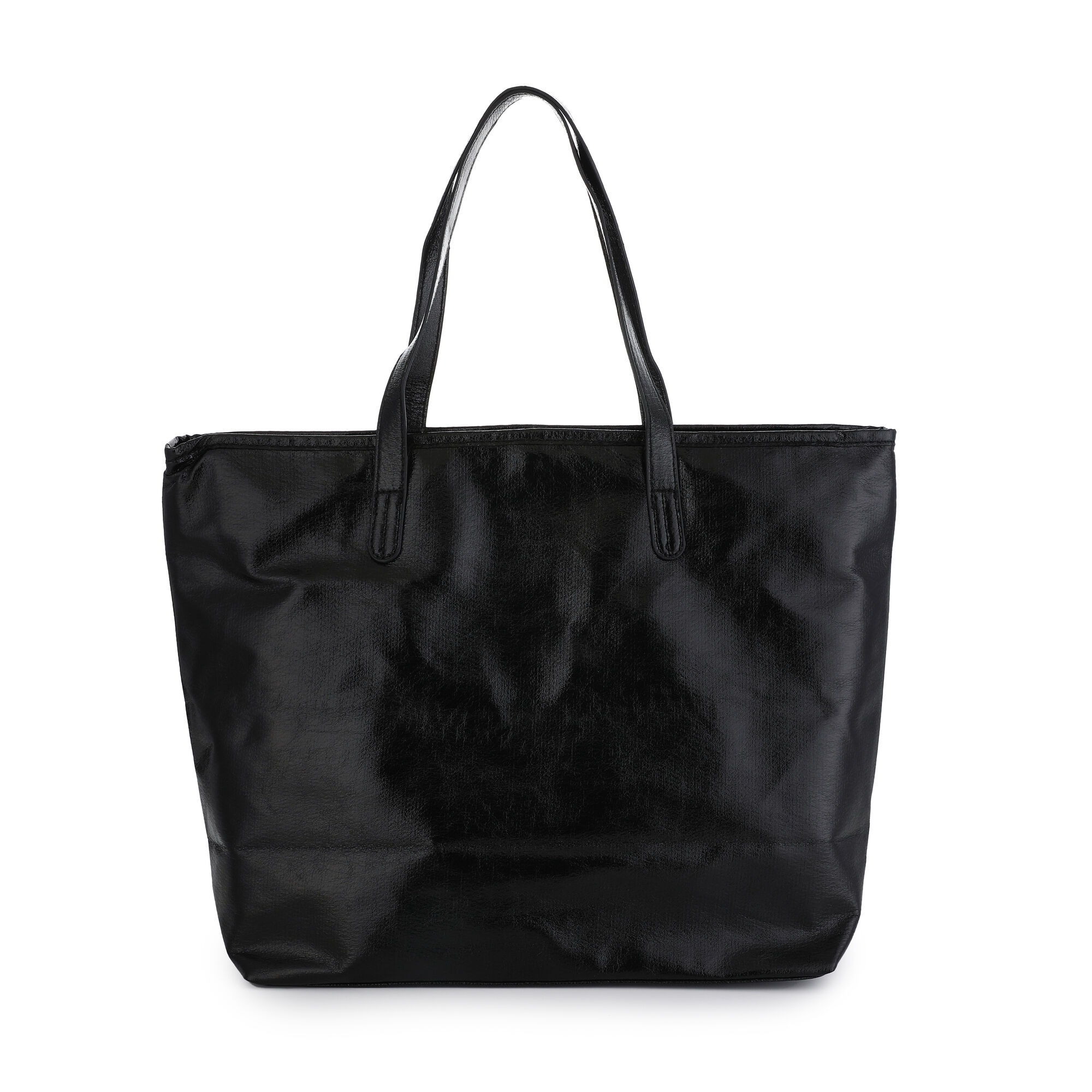 Glossy Heart Tas – Zwart - Afbeelding 4