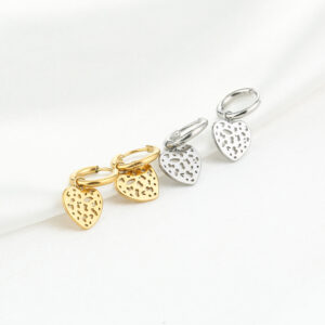Amour Heart Oorbellen – inclusief cadeauzakje